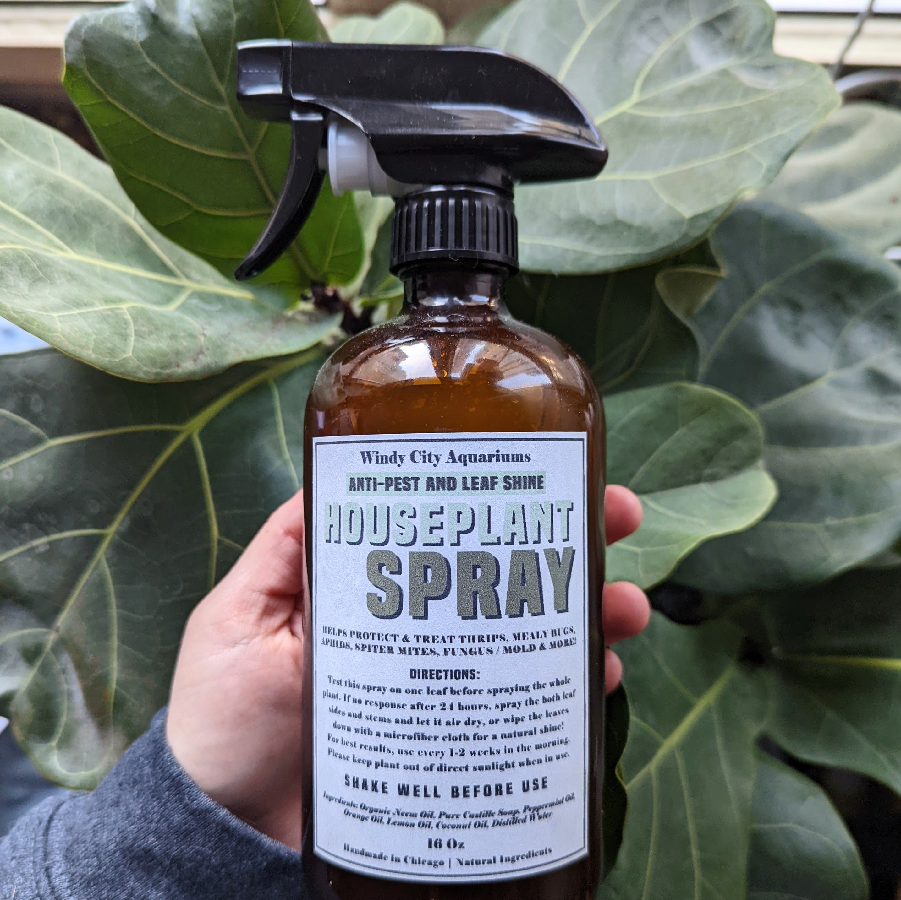 leaf shine spray for indoor plants Anti-Pest & Leaf Shine House Plant Spray