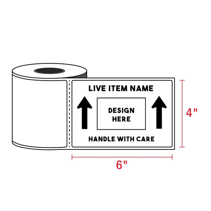 Live Snails Shipping Labels 4x6" - Windy City Aquariums